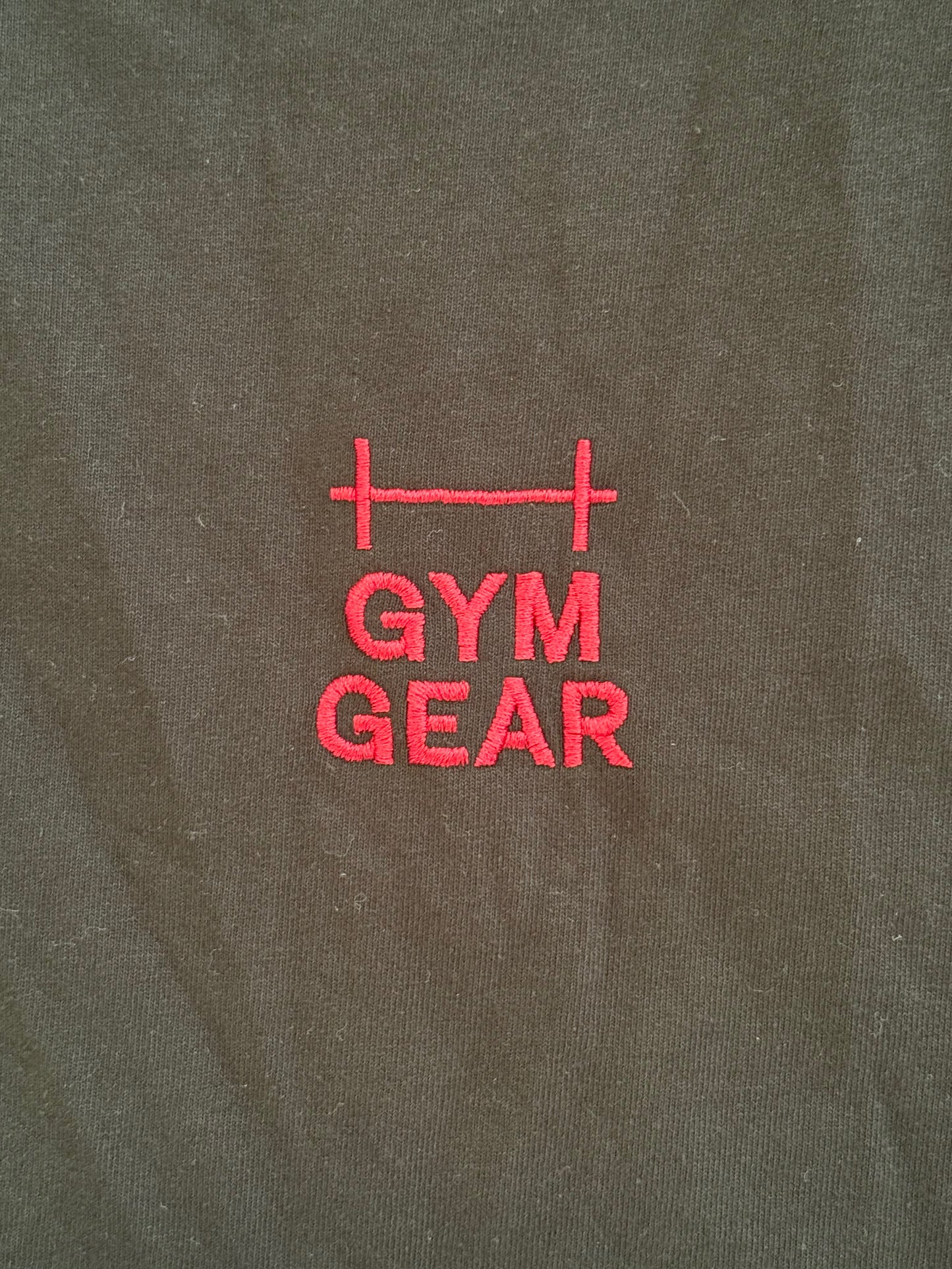 GYM GEAR flagship tee (black)