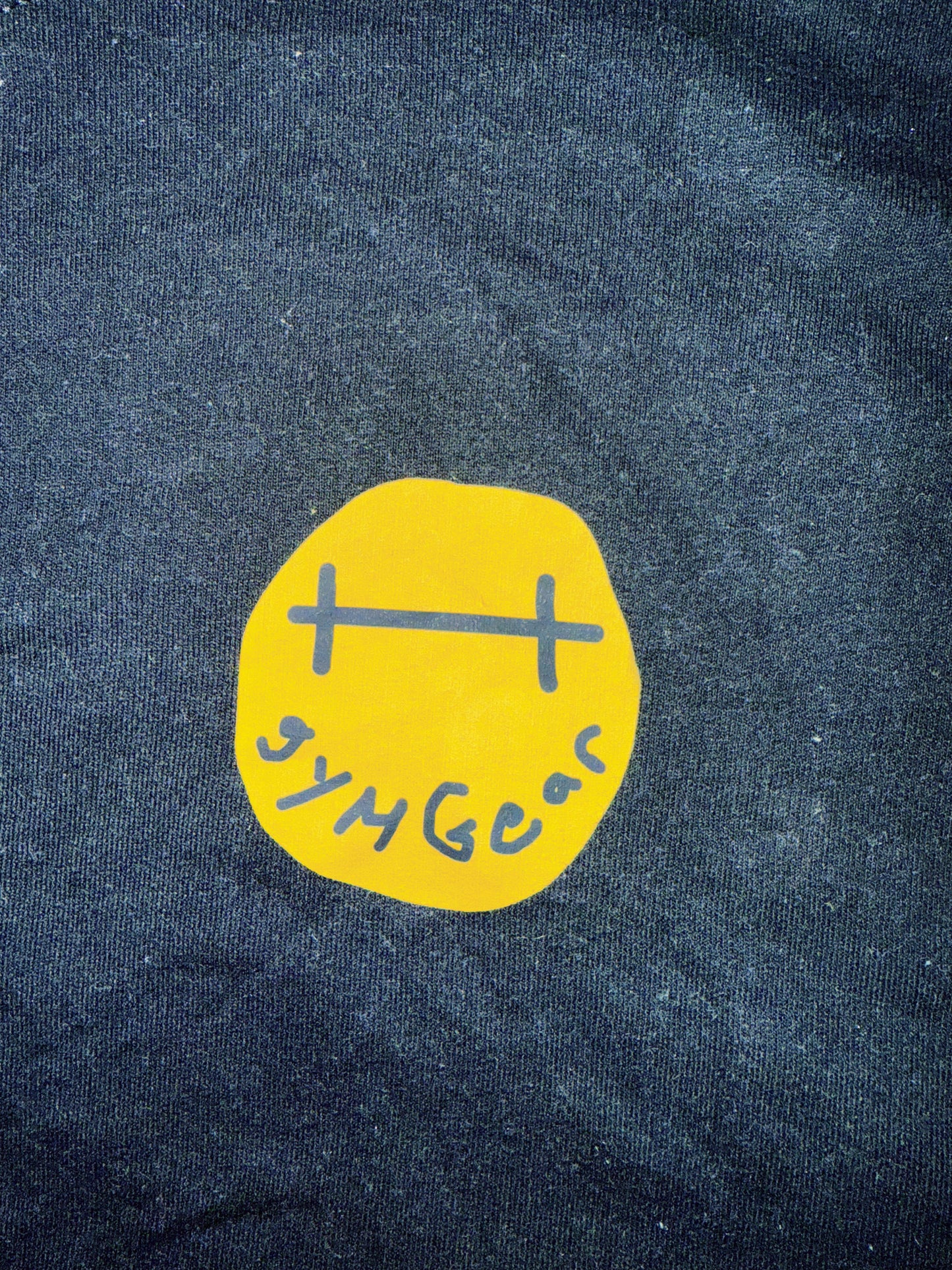 Sketched Gym Gear Crewneck (Black)