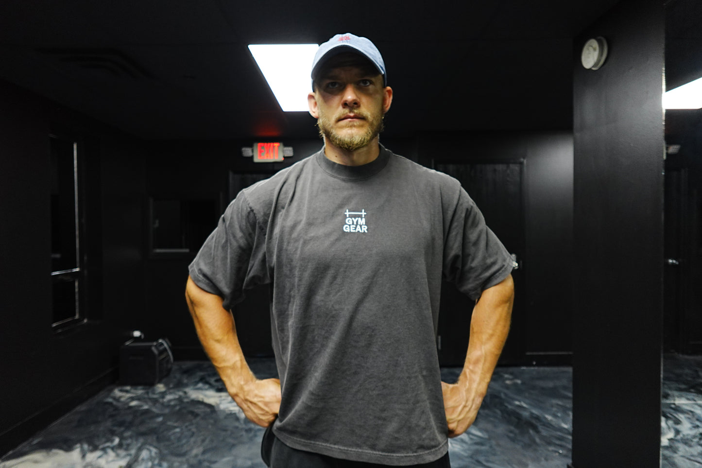 GYM GEAR flagship tee (shadow)